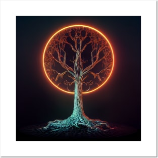 Yggdrasil World Tree of Life Posters and Art